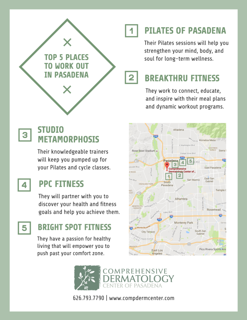 Top 5 Places to Work Out in Pasadena